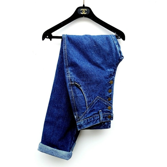 Rocky Mountain Denim - Vintage Button Fly High Waisted, Rocky Mountain Jeans